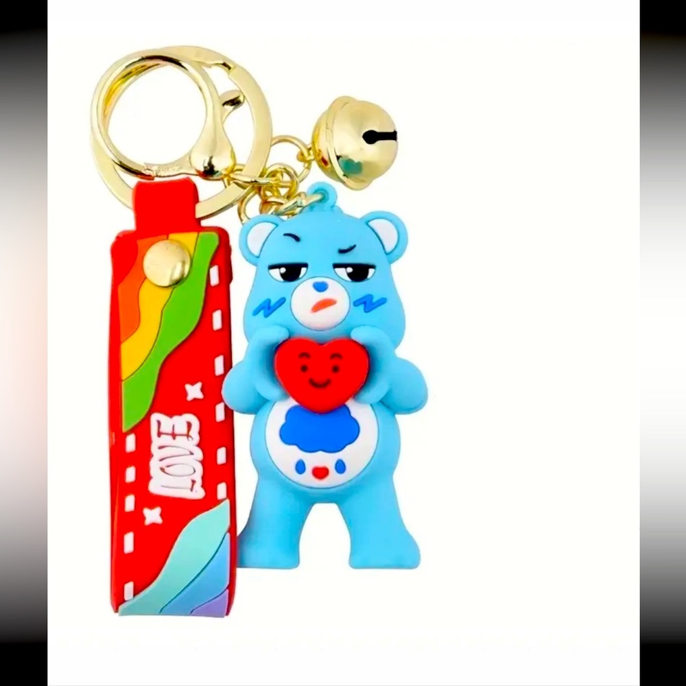 Care Bears Key Chain Grumpy Bear